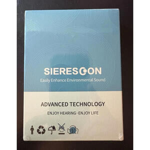 SIERESCON Hearing Amplifier Rechargeable, As Seen on TV, NEW